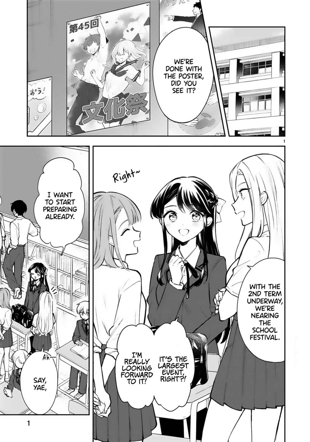 Page 1 Chapter 20 It Shows on Your Face, Ichijou-San