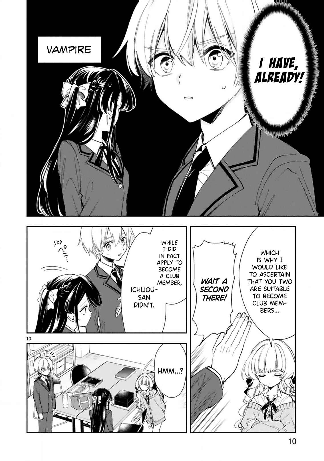 Page 10 Chapter 4 It Shows on Your Face, Ichijou-San