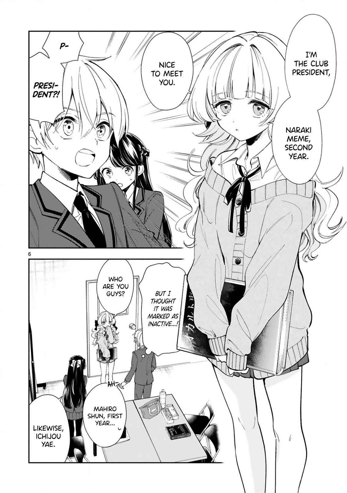 Page 6 Chapter 4 It Shows on Your Face, Ichijou-San
