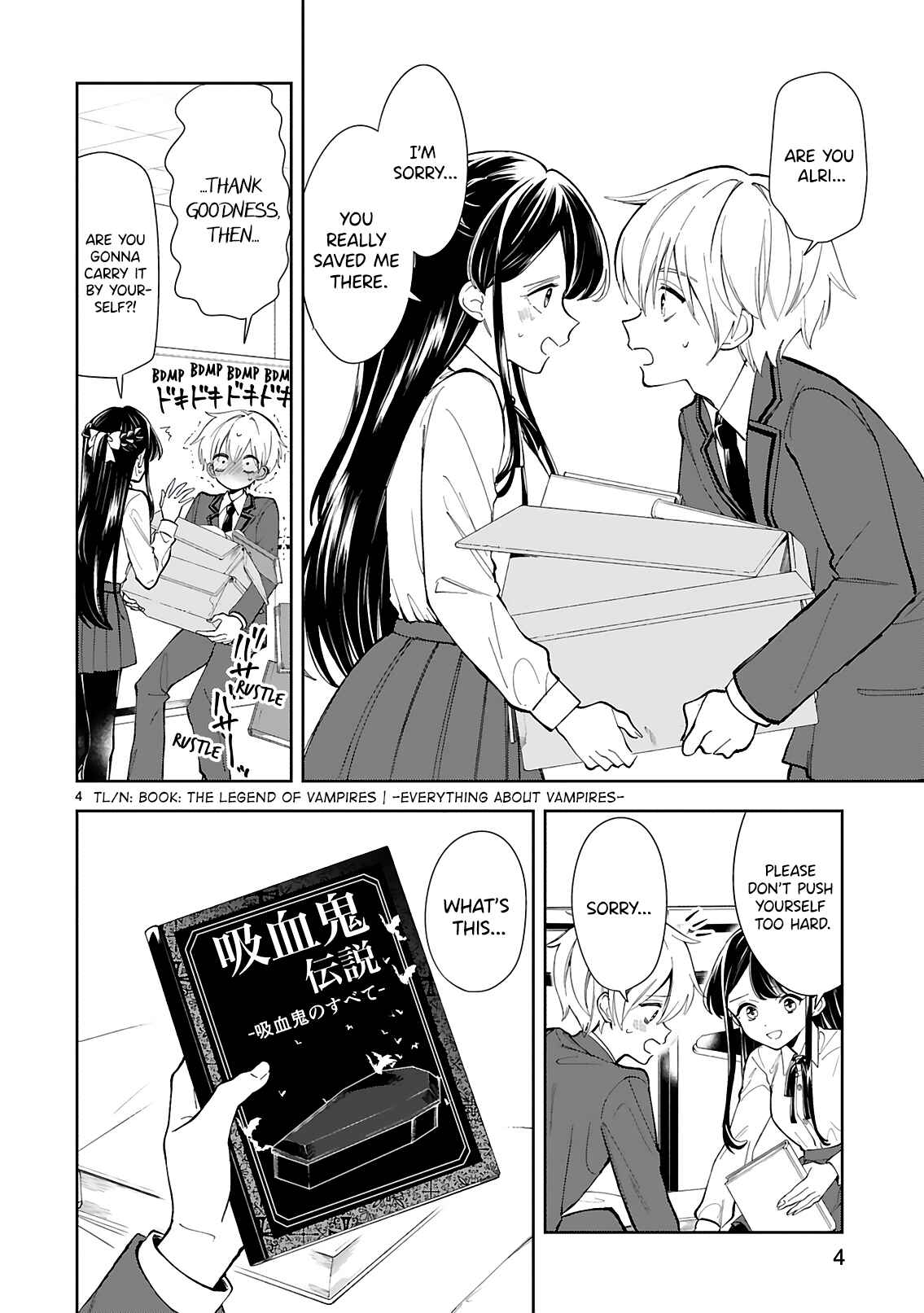 Page 4 Chapter 2 It Shows on Your Face, Ichijou-San