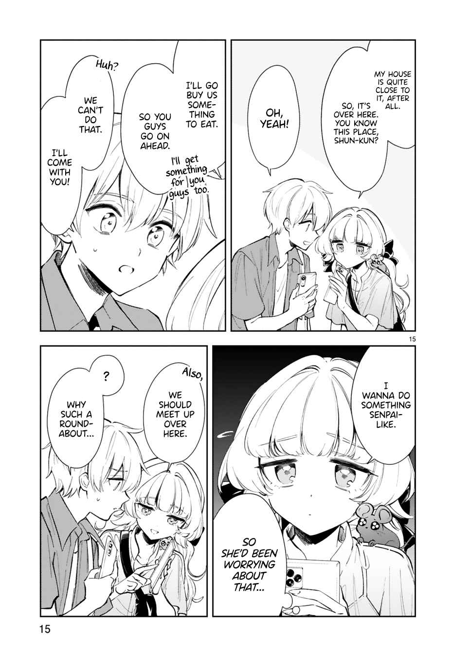 Page 4 Chapter 15.2 It Shows on Your Face, Ichijou-San