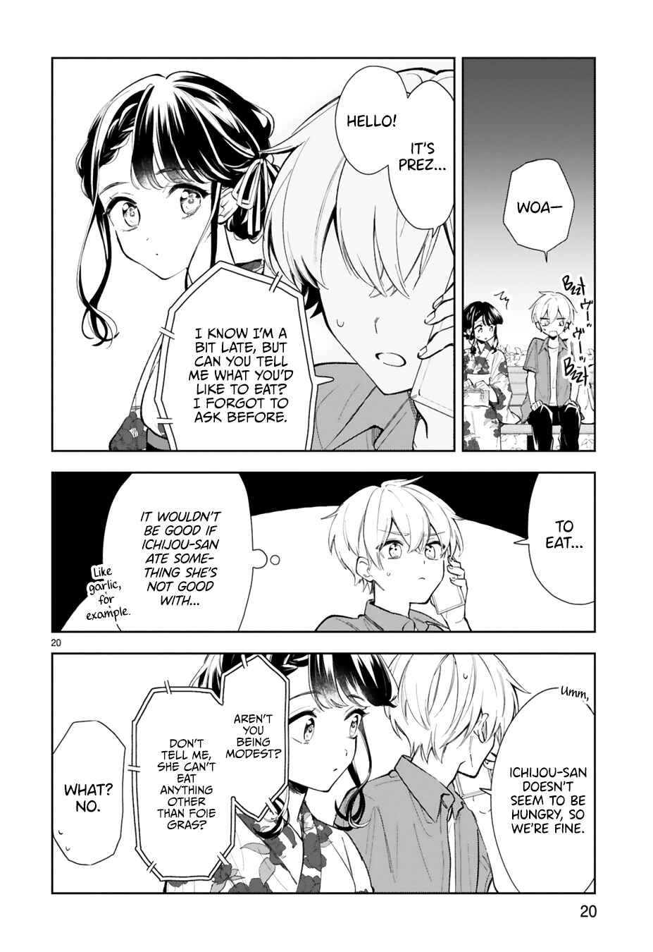 Page 9 Chapter 15.2 It Shows on Your Face, Ichijou-San