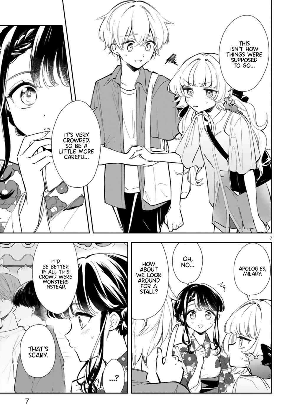 Page 7 Chapter 15.1 It Shows on Your Face, Ichijou-San