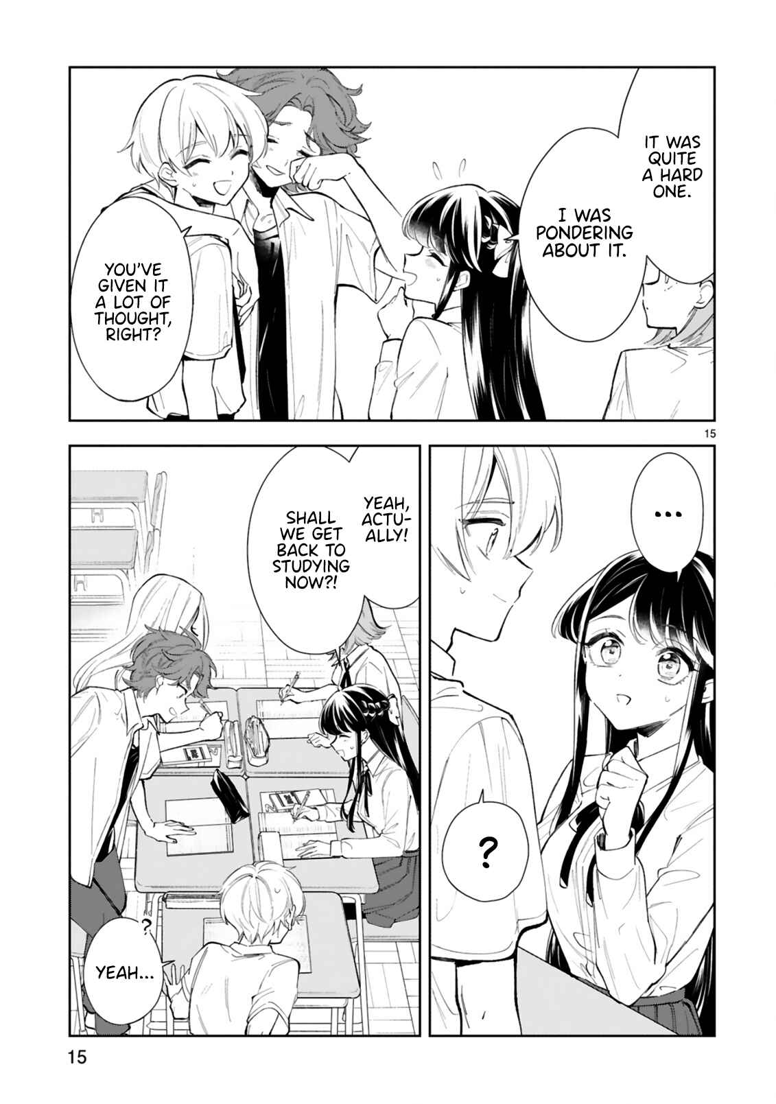Page 15 Chapter 13 It Shows on Your Face, Ichijou-San