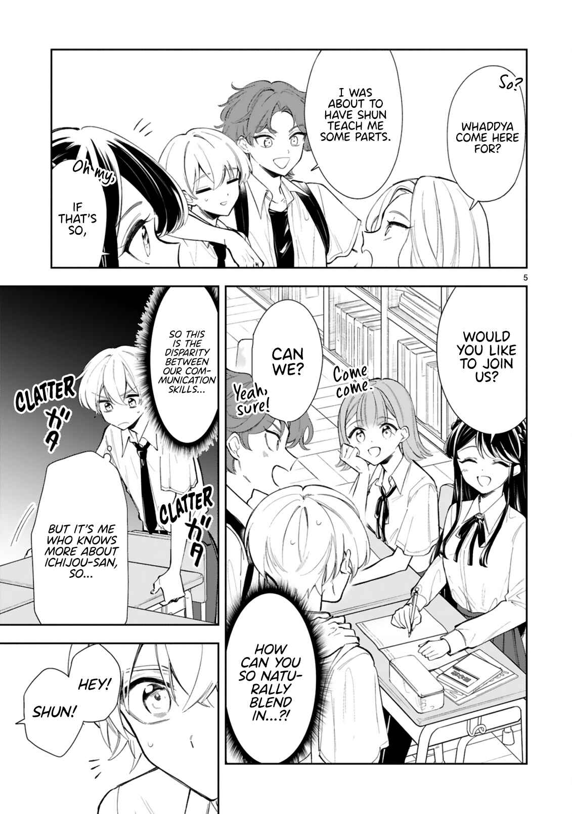 Page 5 Chapter 13 It Shows on Your Face, Ichijou-San