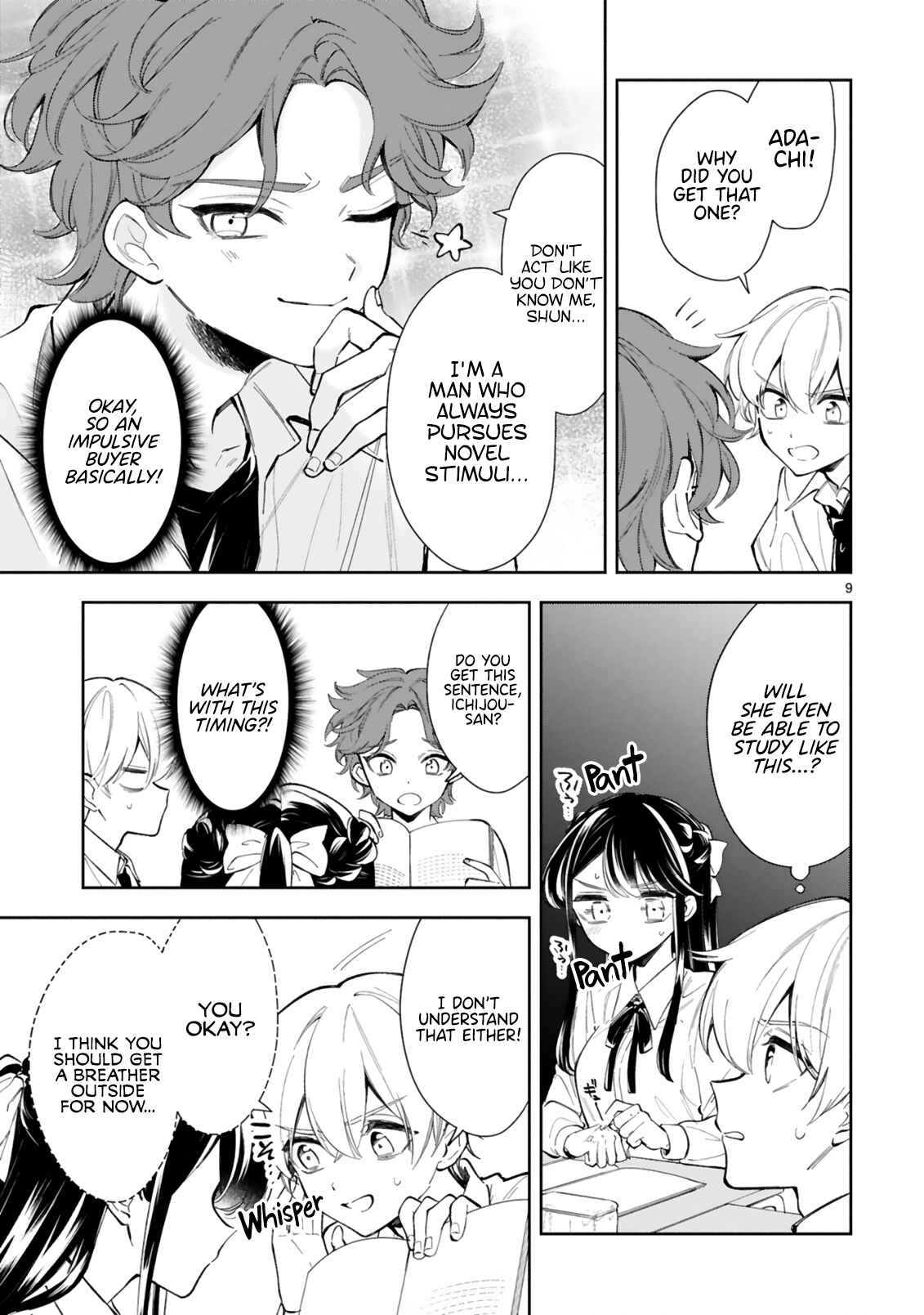 Page 9 Chapter 13 It Shows on Your Face, Ichijou-San