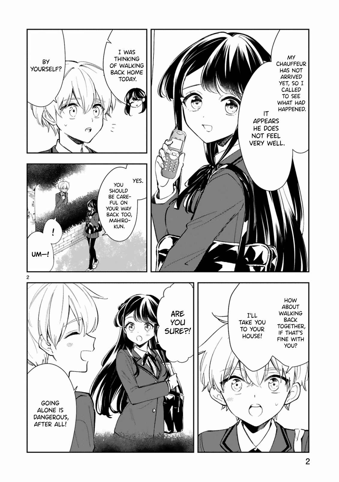 Page 2 Chapter 8 It Shows on Your Face, Ichijou-San