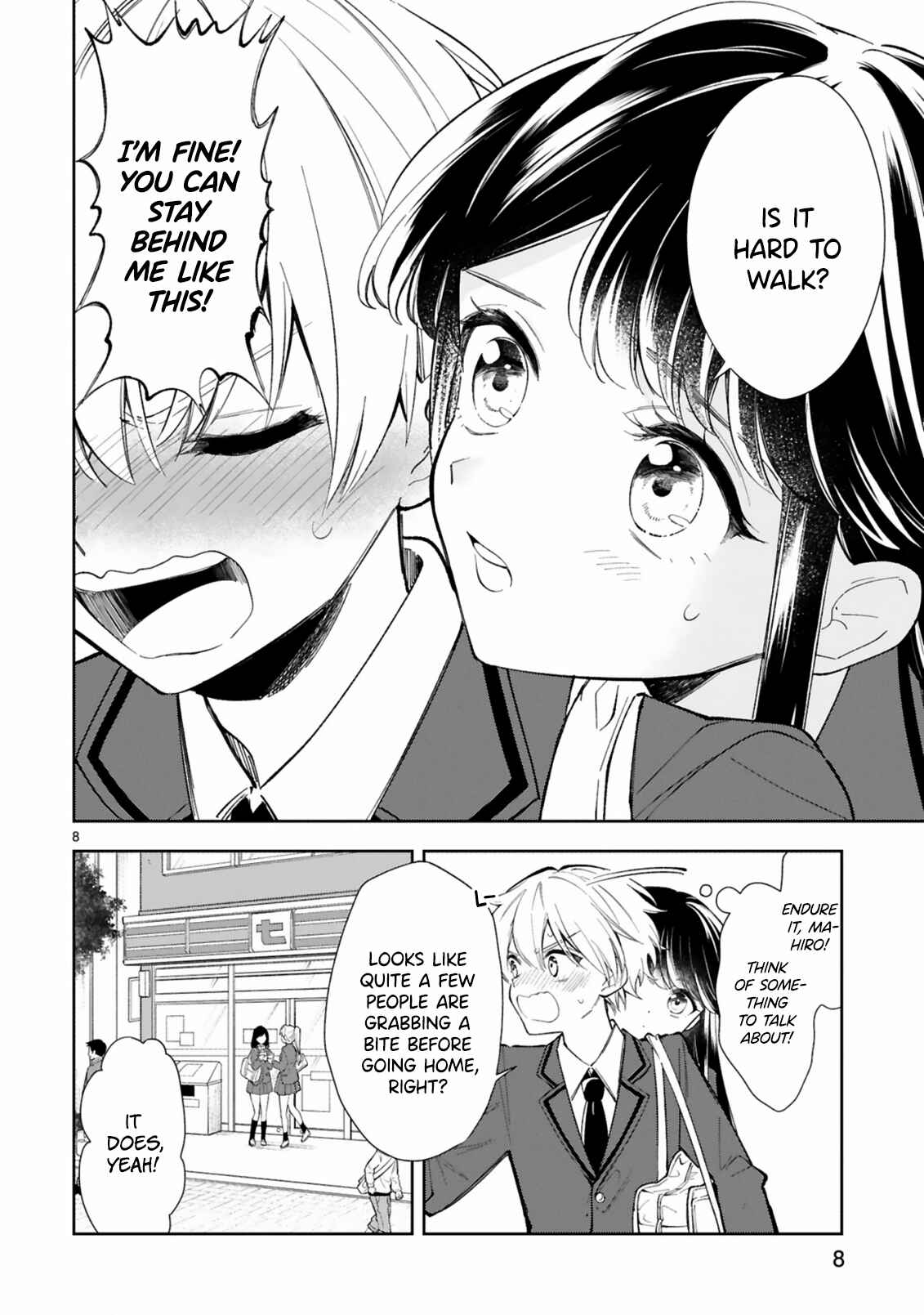 Page 8 Chapter 8 It Shows on Your Face, Ichijou-San
