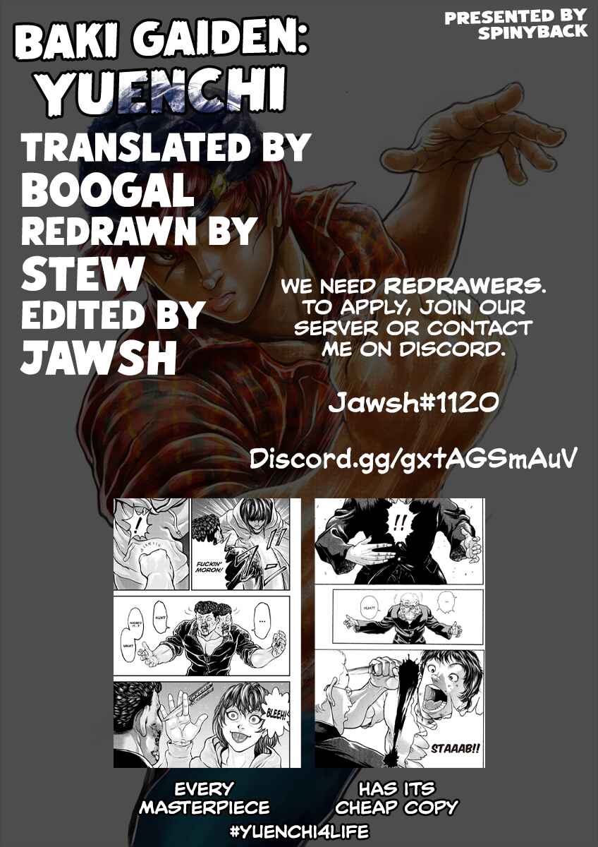 Page 1 Chapter 5 Yuuenchi – Baki Gaiden