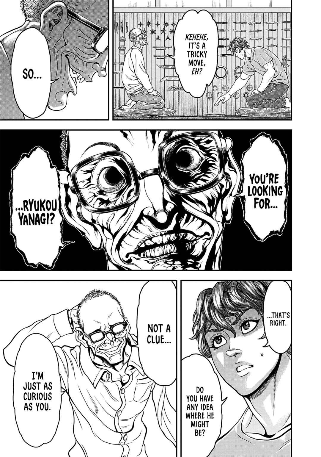 Page 12 Chapter 15 Yuuenchi – Baki Gaiden