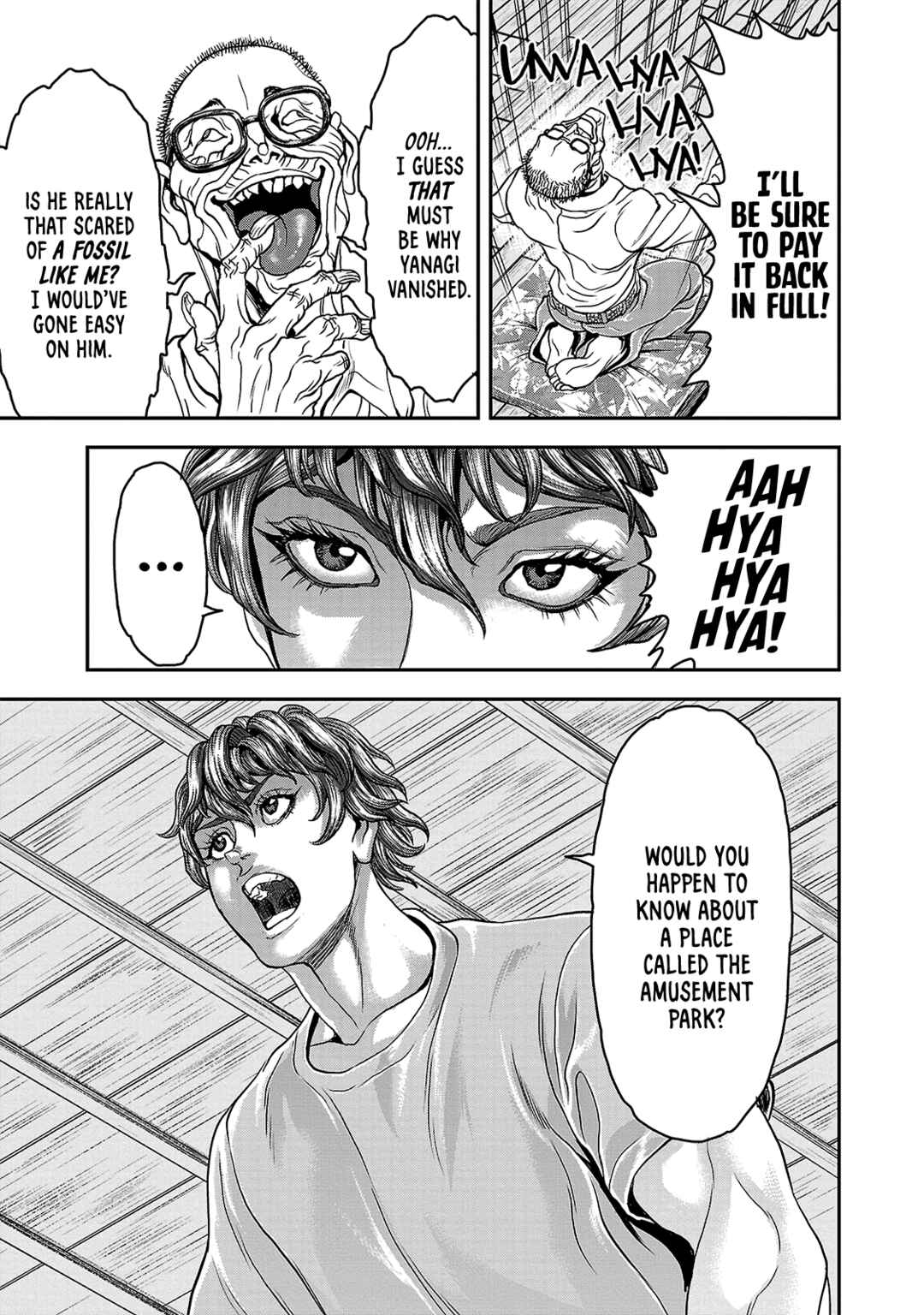 Page 14 Chapter 15 Yuuenchi – Baki Gaiden