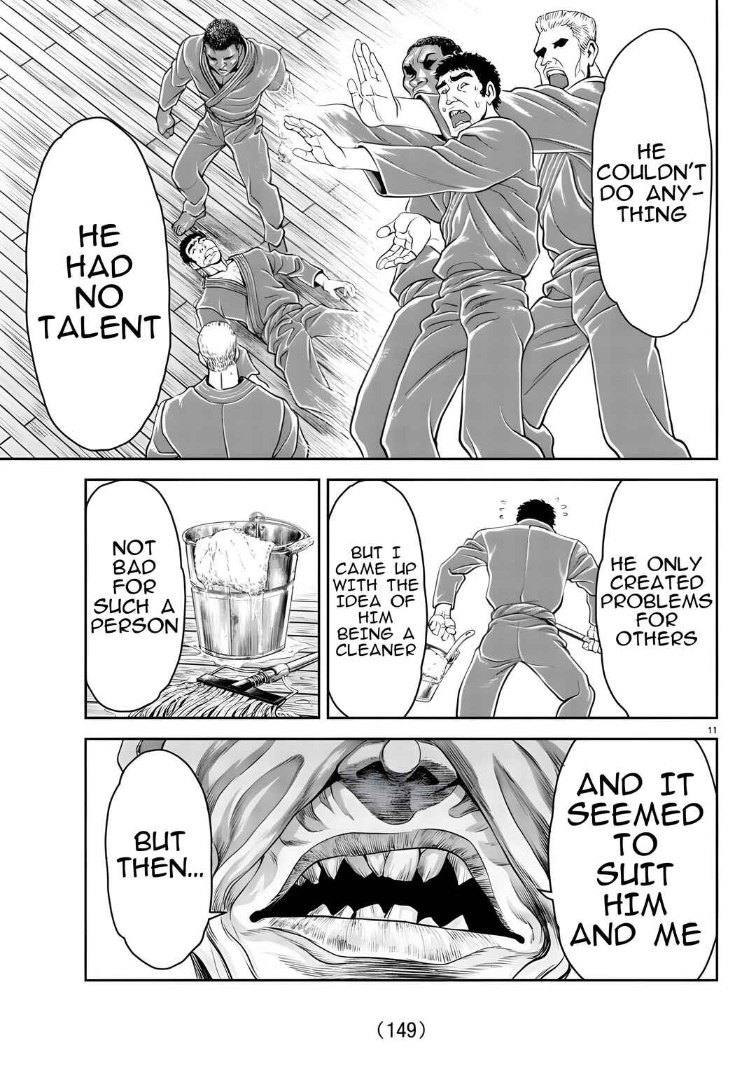 Page 12 Chapter 17 Yuuenchi – Baki Gaiden