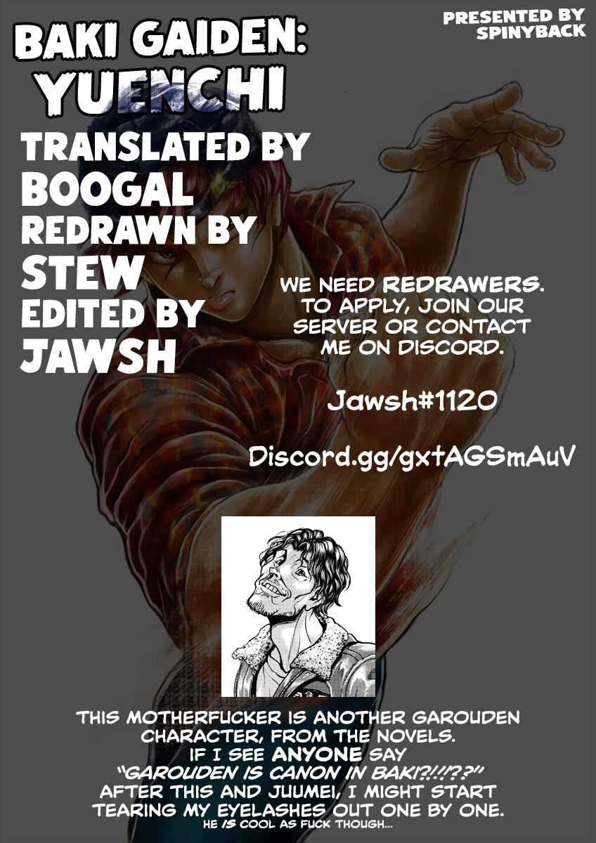 Page 1 Chapter 8 Yuuenchi – Baki Gaiden