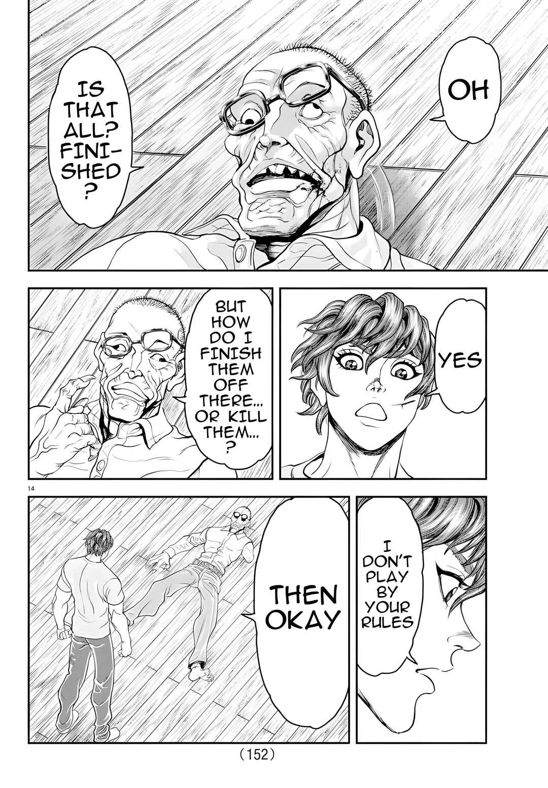 Page 13 Chapter 16 Yuuenchi – Baki Gaiden