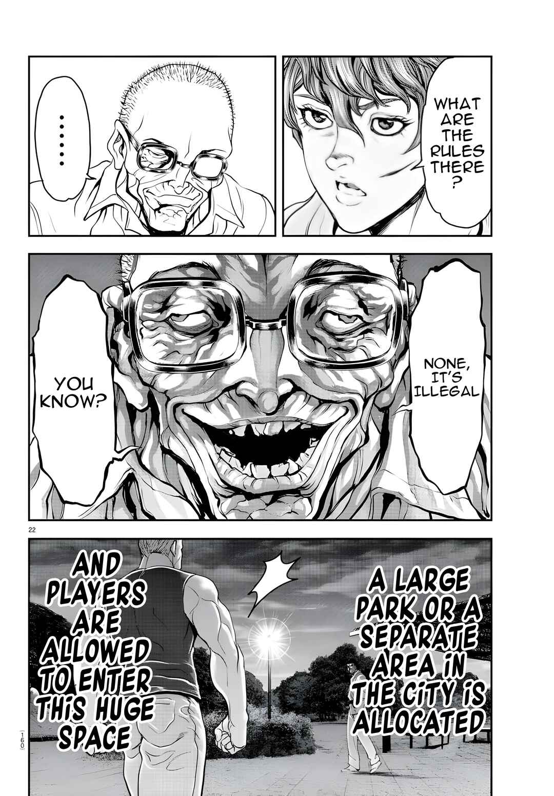 Page 21 Chapter 16 Yuuenchi – Baki Gaiden