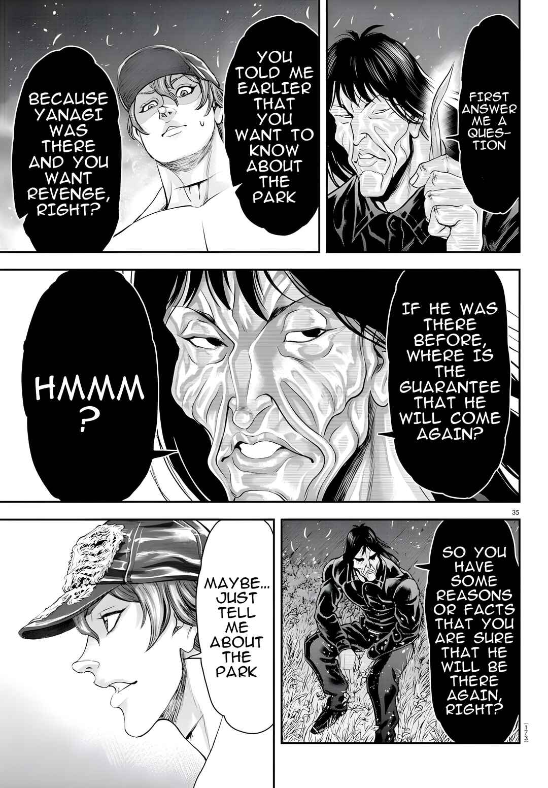 Page 33 Chapter 16 Yuuenchi – Baki Gaiden