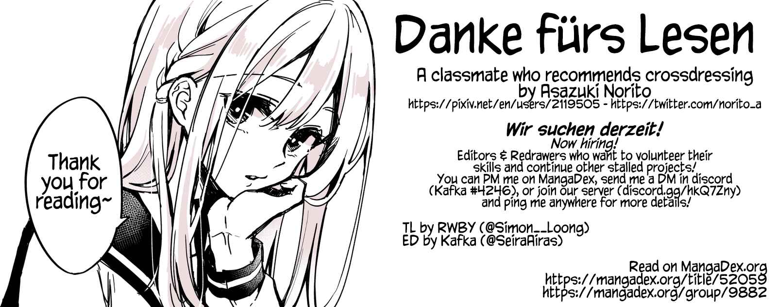 Page 6 Chapter 1 A Classmate Who Recommends Crossdressing