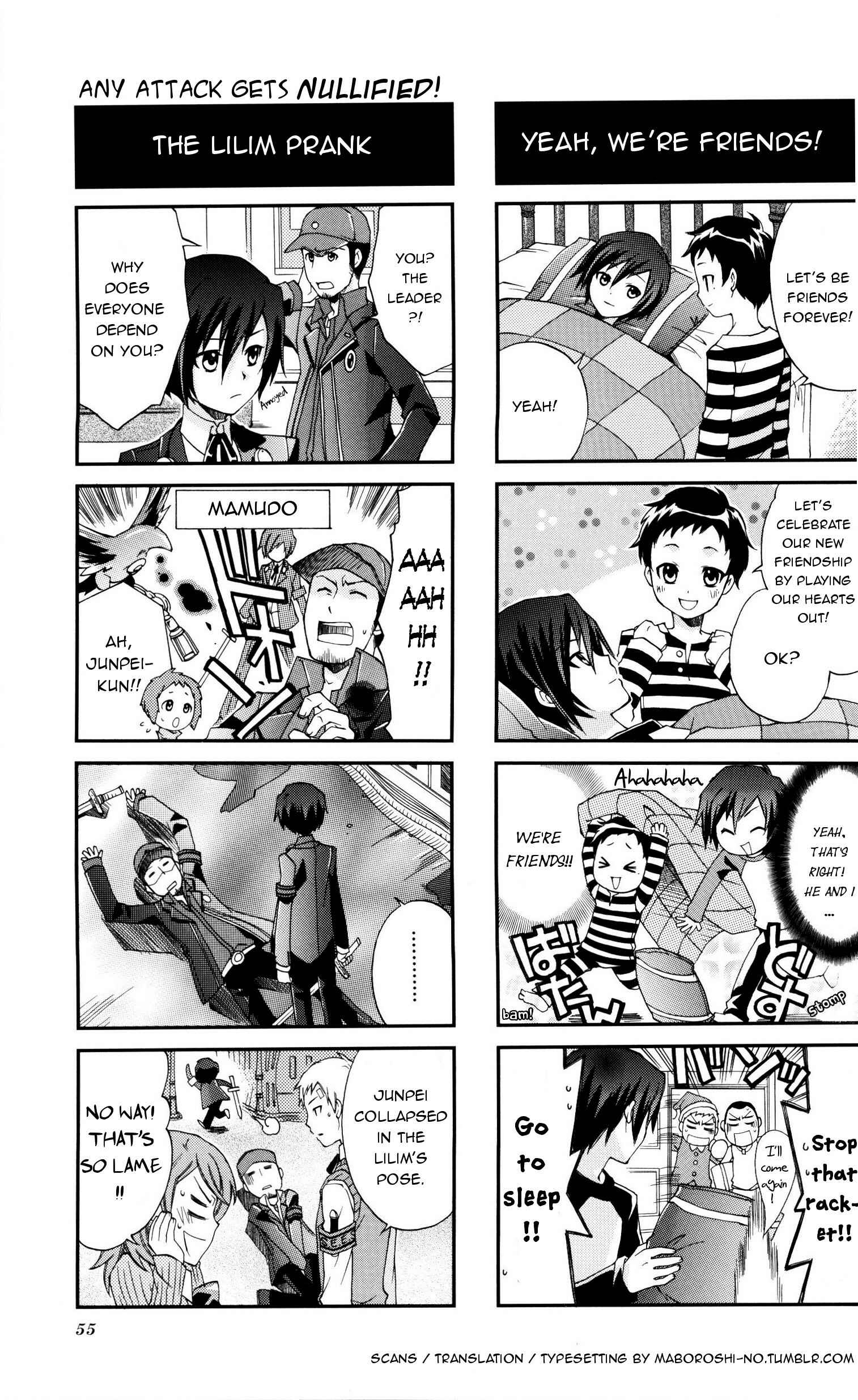 Page 2 Chapter 9 Persona 3 4koma Gag Battle