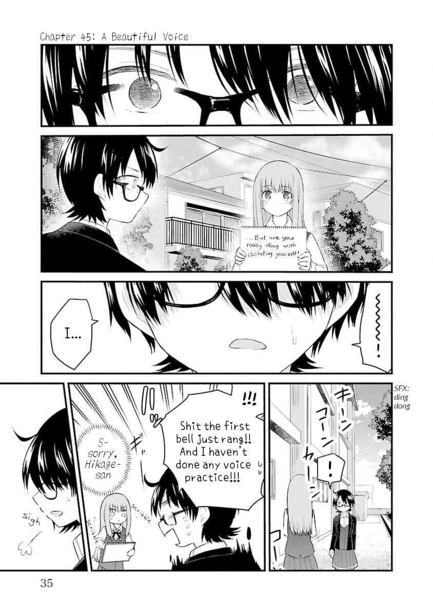 Page 1 Chapter 45 A Girl Who Cant Speak Thinks She Is Too Kind.