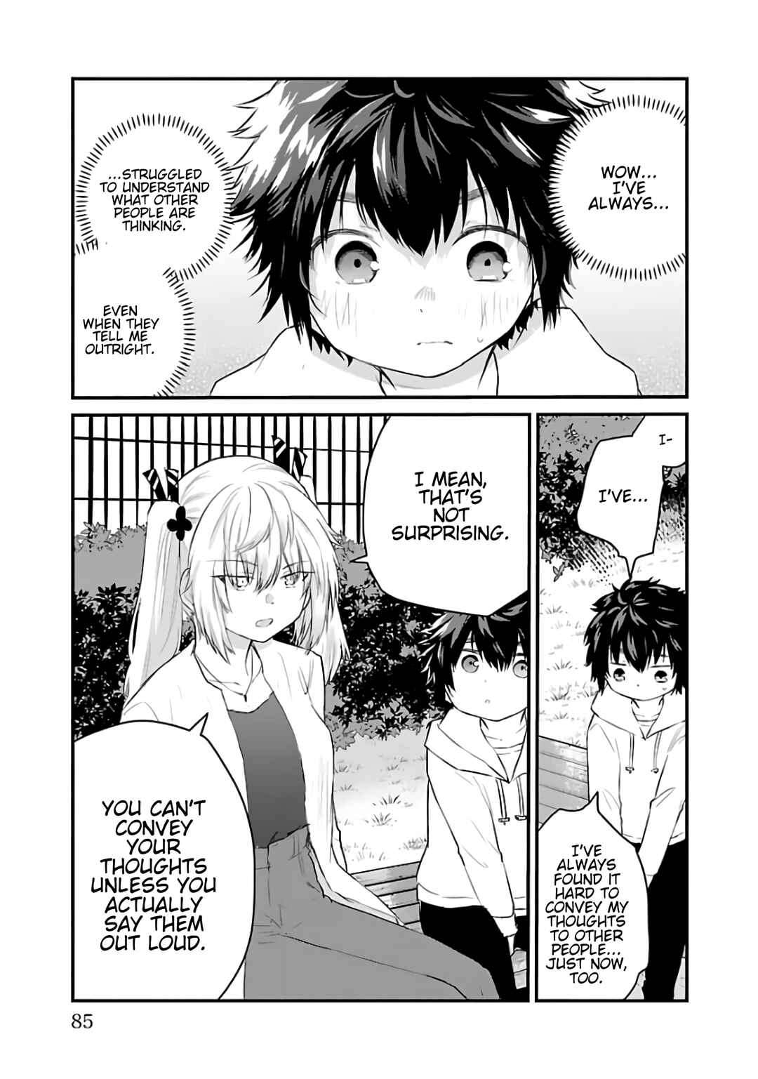 Page 4 Chapter 65 A Girl Who Cant Speak Thinks She Is Too Kind.