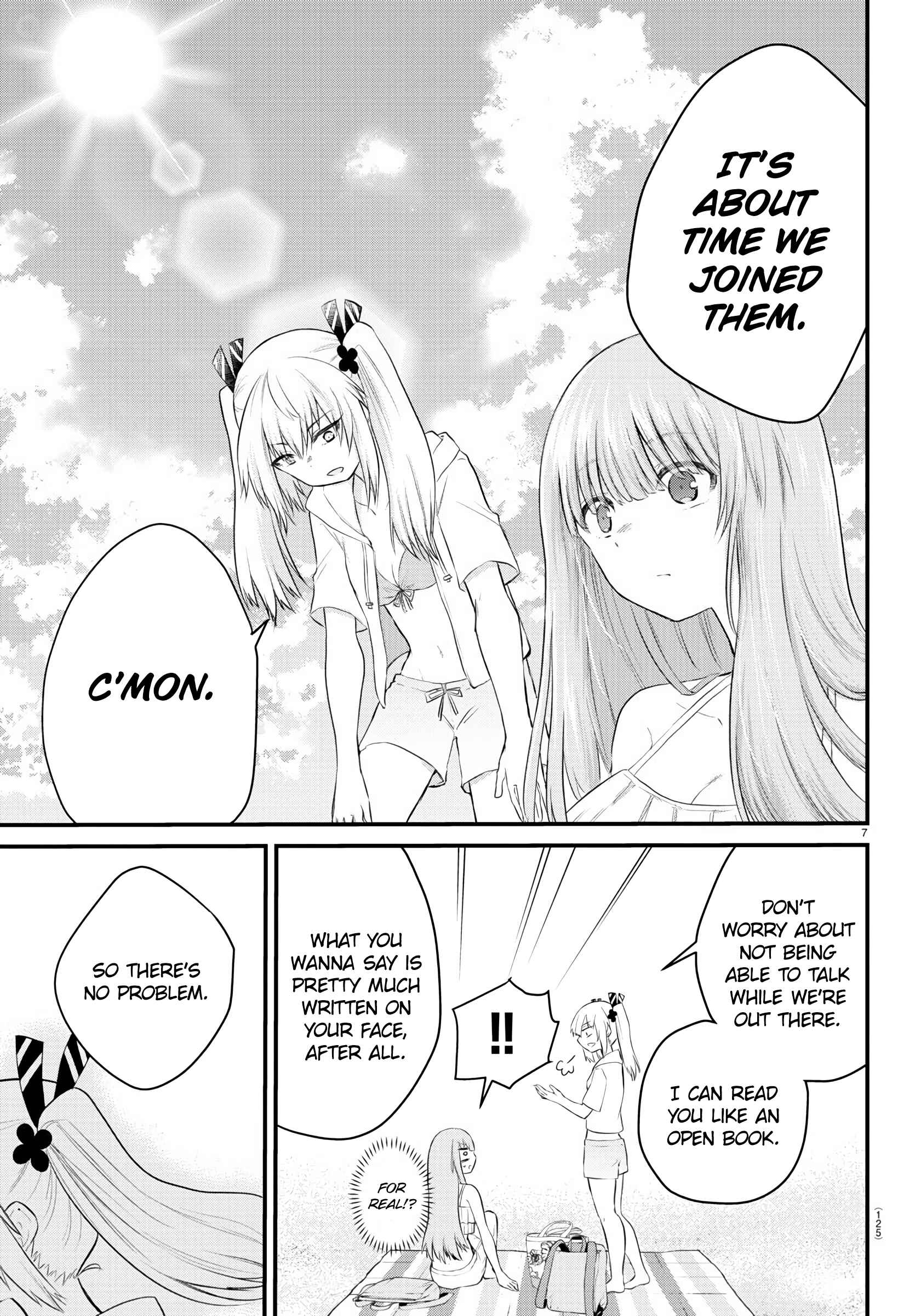 Page 7 Chapter 18 A Girl Who Cant Speak Thinks She Is Too Kind.