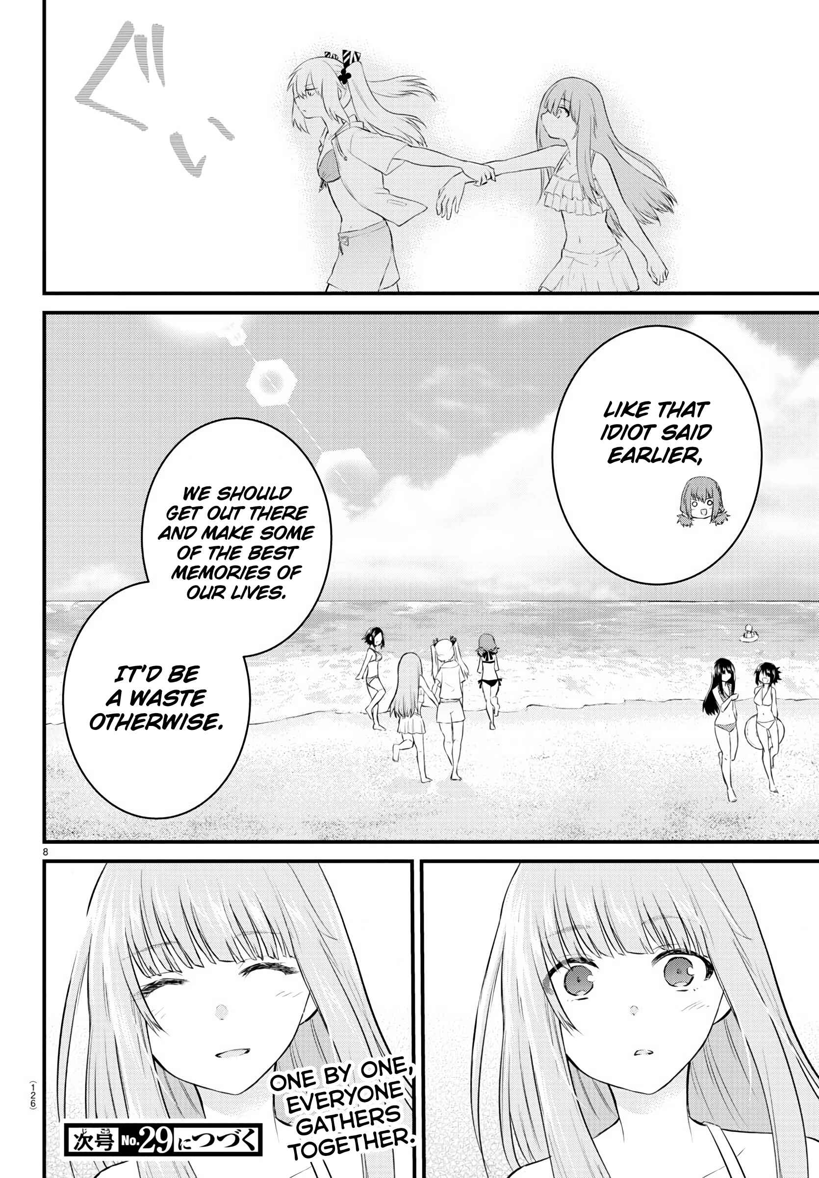 Page 8 Chapter 18 A Girl Who Cant Speak Thinks She Is Too Kind.