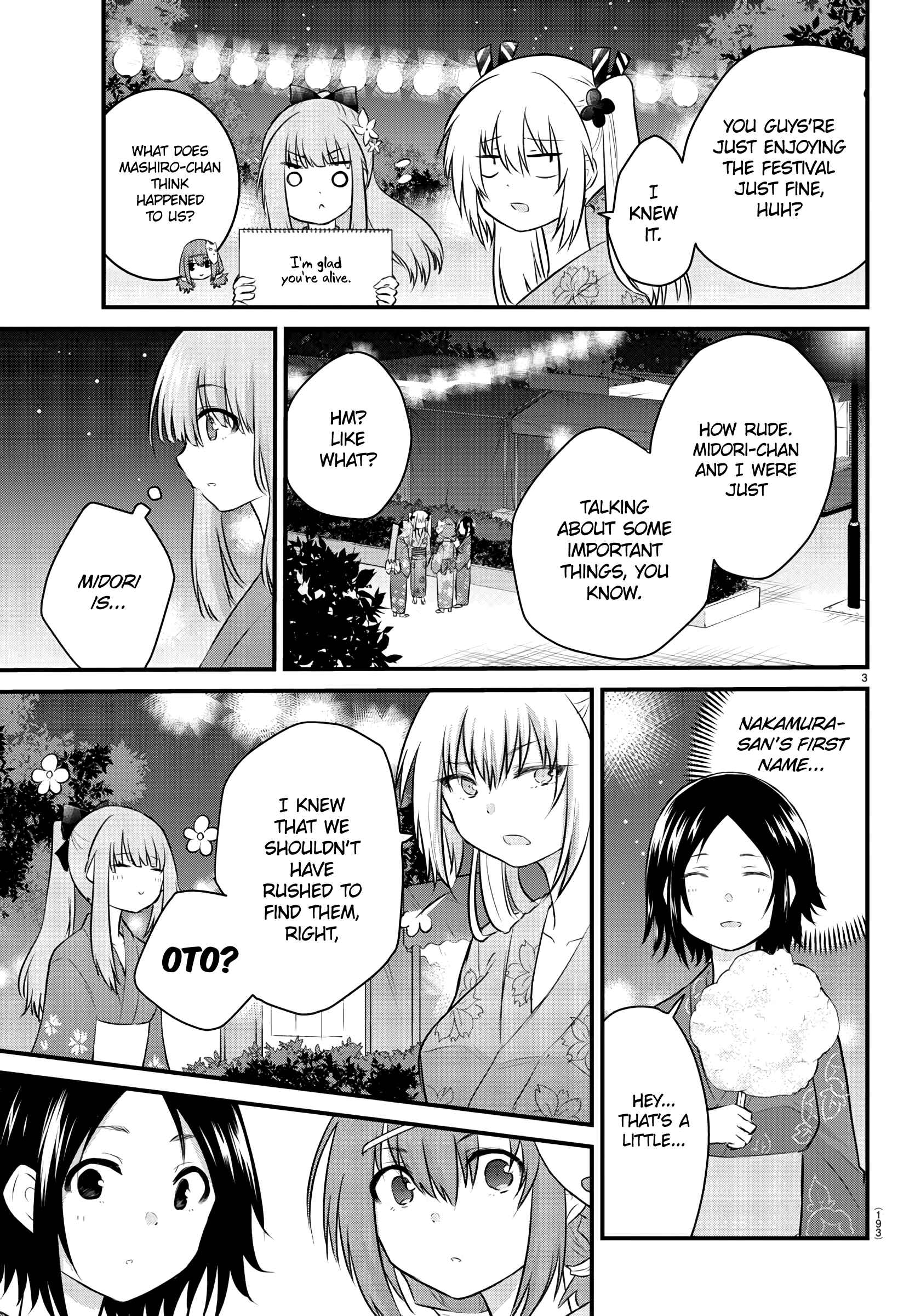 Page 3 Chapter 27 A Girl Who Cant Speak Thinks She Is Too Kind.
