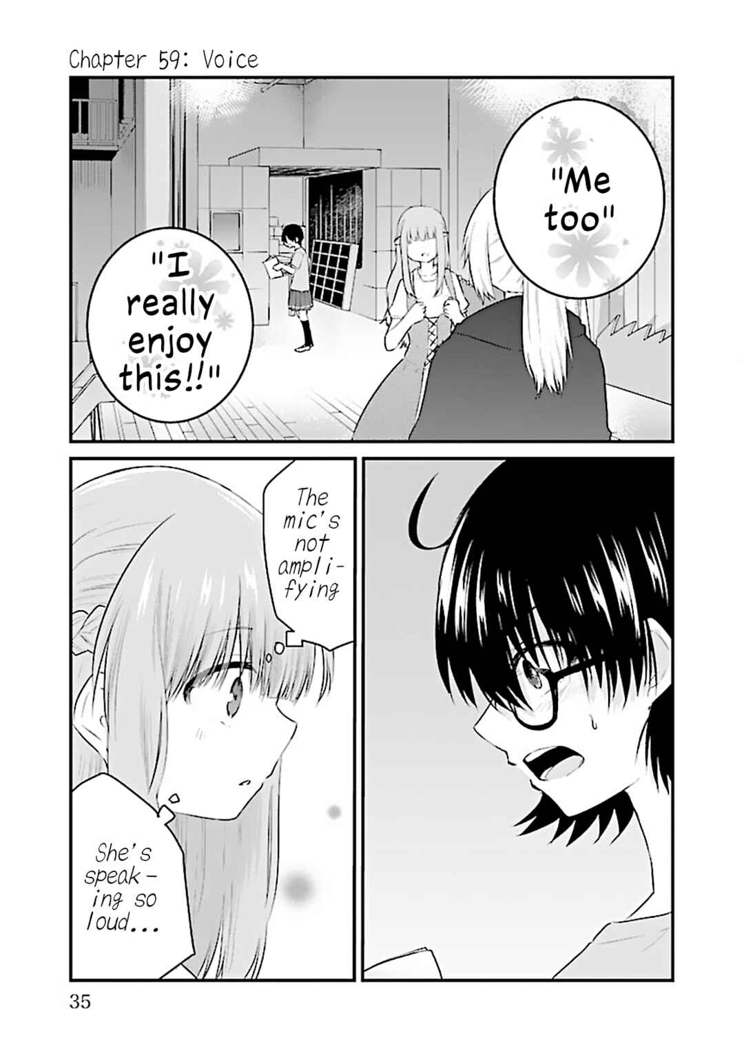 Page 1 Chapter 59 A Girl Who Cant Speak Thinks She Is Too Kind.