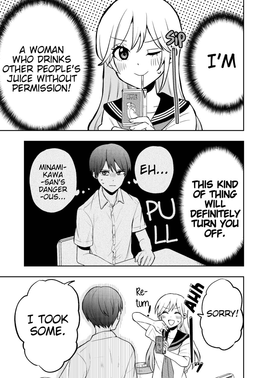 Page 3 Chapter 2 Takamori-kun wo Damarasetai!! (Pre-Serialization)
