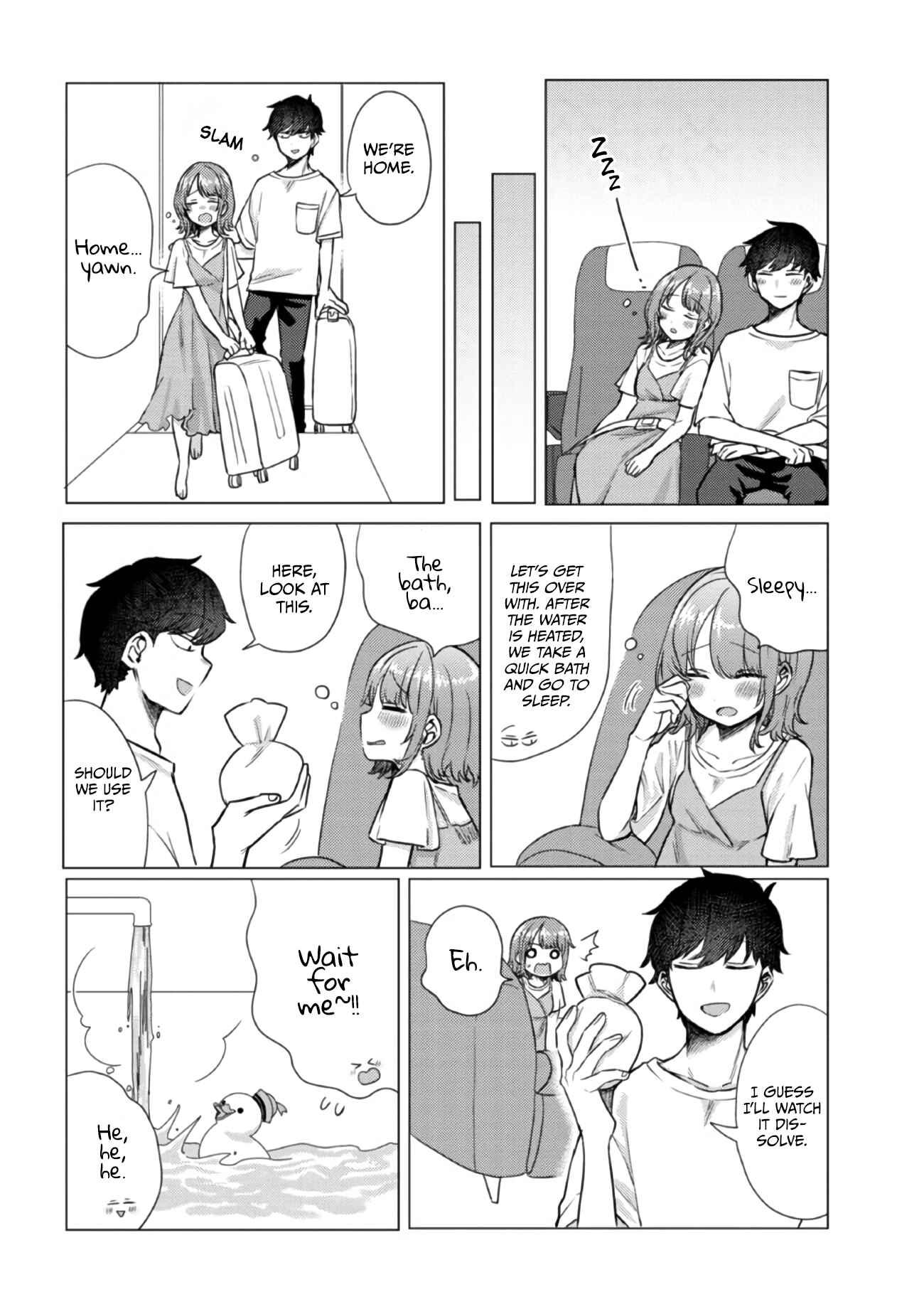 Page 4 Chapter 45 Zettai ni Furo ni Hairitakunai Kanojo VS Zettai ni Furo ni Iretai Kareshi
