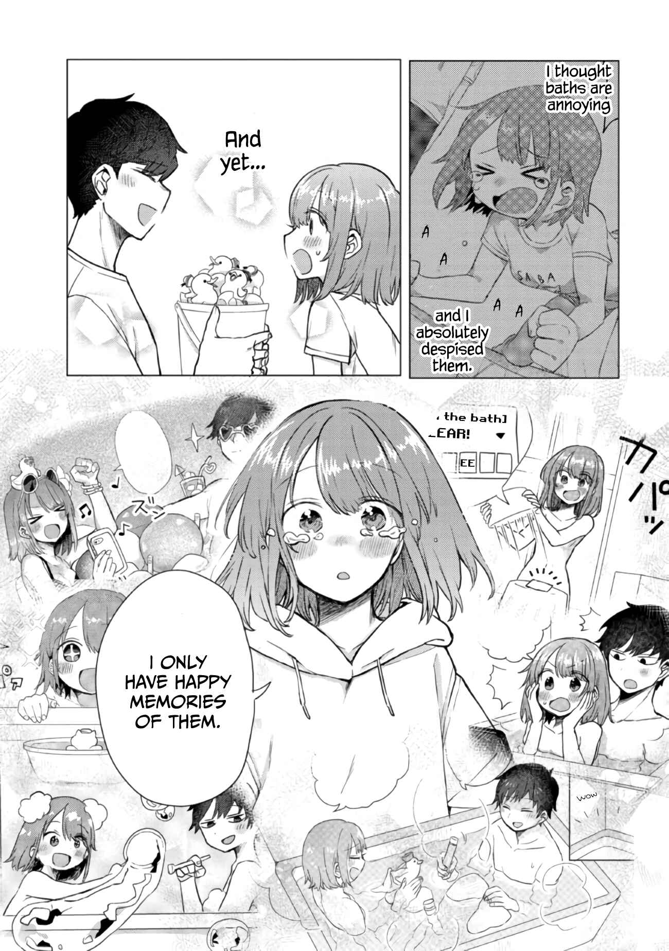 Page 3 Chapter 49 Zettai ni Furo ni Hairitakunai Kanojo VS Zettai ni Furo ni Iretai Kareshi