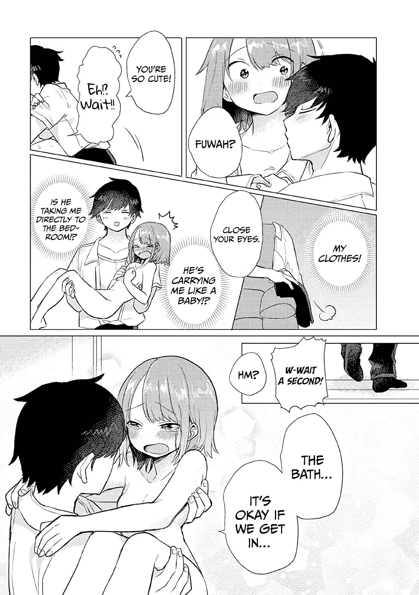Page 5 Chapter 12 Zettai ni Furo ni Hairitakunai Kanojo VS Zettai ni Furo ni Iretai Kareshi