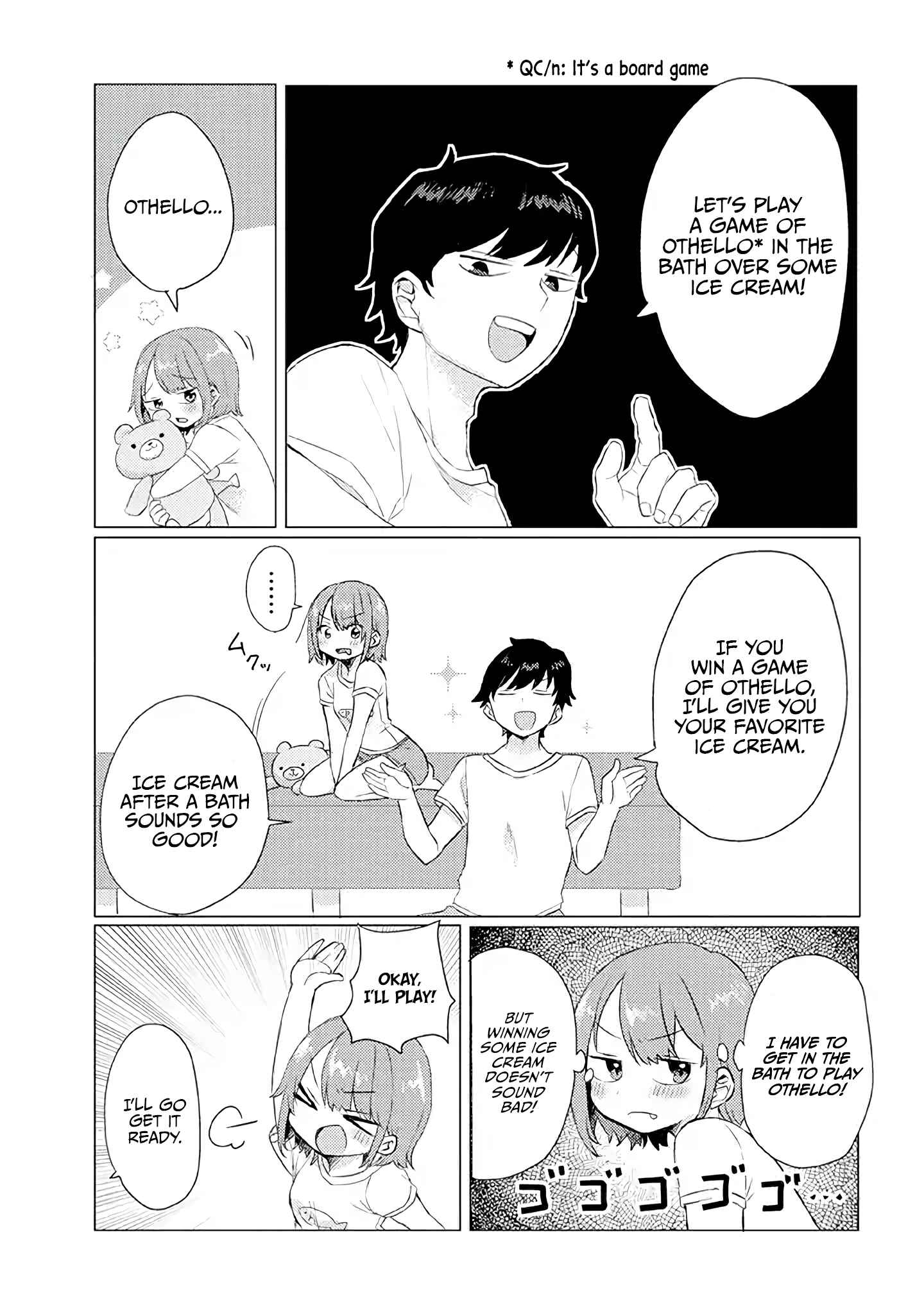 Page 4 Chapter 6 Zettai ni Furo ni Hairitakunai Kanojo VS Zettai ni Furo ni Iretai Kareshi
