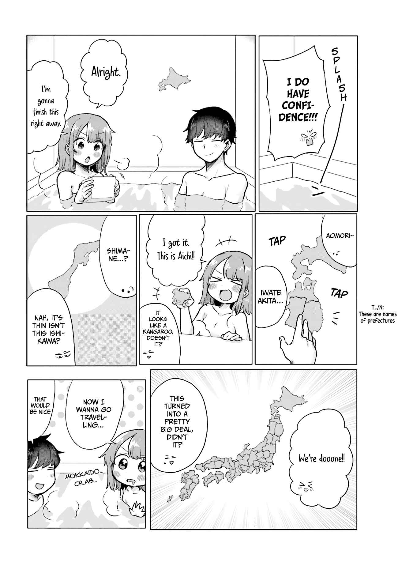 Page 4 Chapter 37 Zettai ni Furo ni Hairitakunai Kanojo VS Zettai ni Furo ni Iretai Kareshi