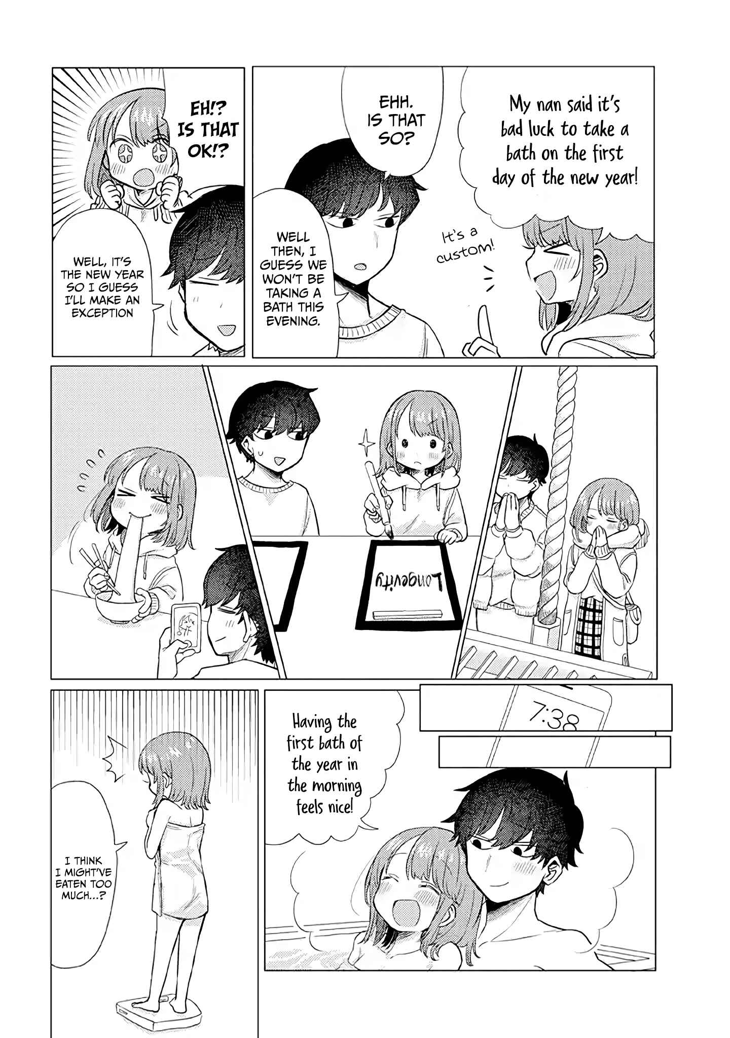 Page 2 Chapter 30 Zettai ni Furo ni Hairitakunai Kanojo VS Zettai ni Furo ni Iretai Kareshi