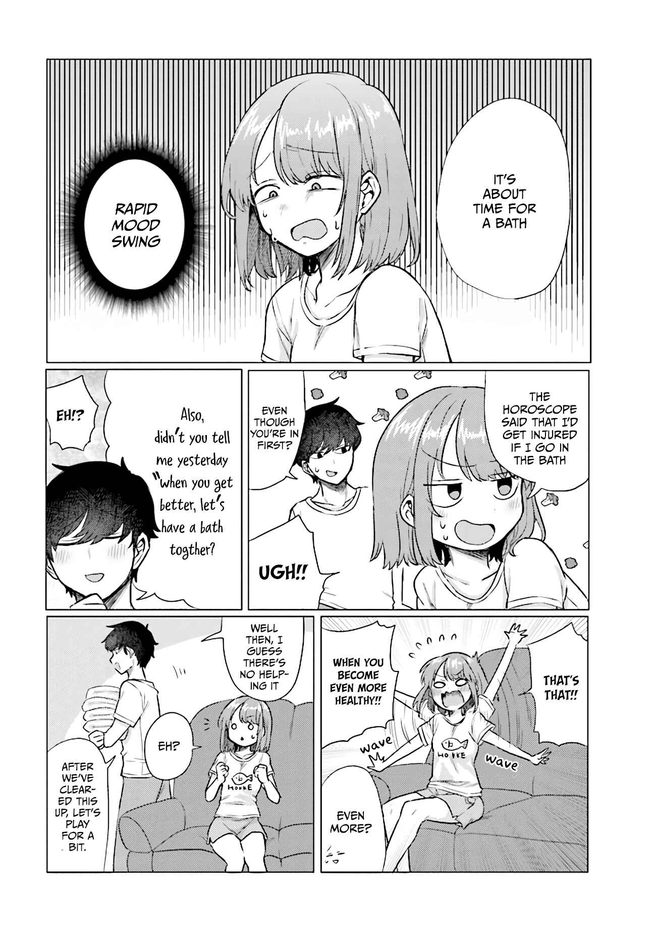 Page 2 Chapter 39 Zettai ni Furo ni Hairitakunai Kanojo VS Zettai ni Furo ni Iretai Kareshi
