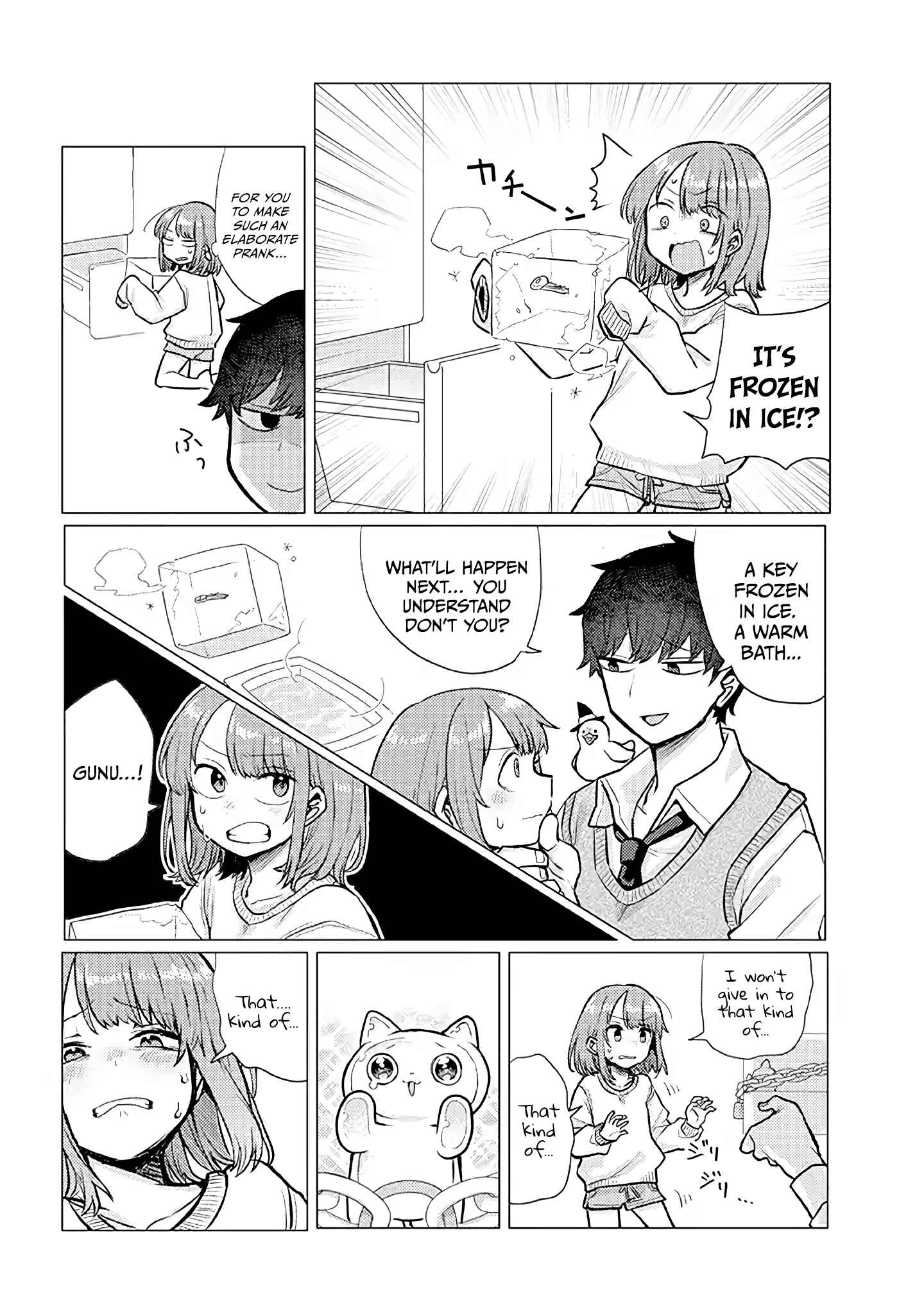 Page 4 Chapter 25 Zettai ni Furo ni Hairitakunai Kanojo VS Zettai ni Furo ni Iretai Kareshi
