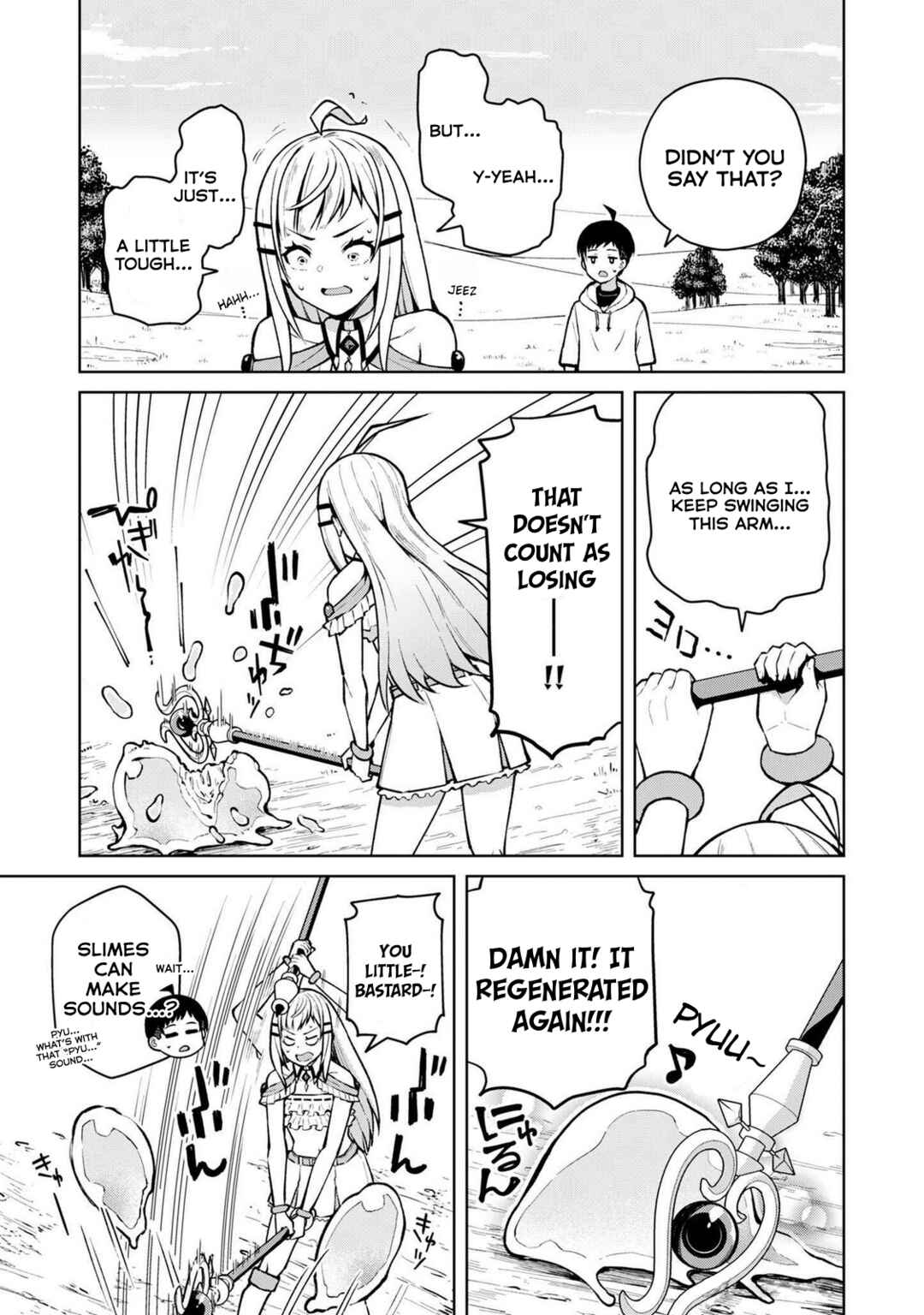 Page 9 Chapter 4 Teisou Gyakuten Isekai de Sukebe na Bijo-tachi ni Kakomare nagara Boukensha Seikatsu