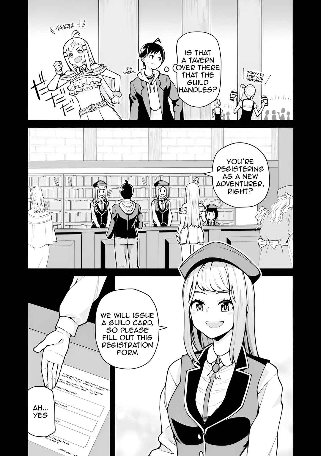Page 5 Chapter 2 Teisou Gyakuten Isekai de Sukebe na Bijo-tachi ni Kakomare nagara Boukensha Seikatsu