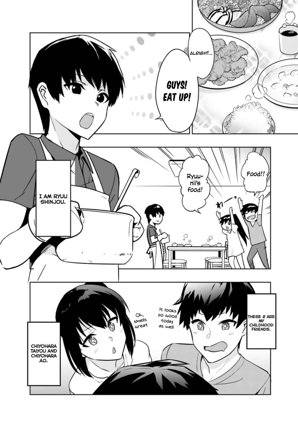 Page 4 Chapter 1.1 Solo Shinkan no VRMMO Boukenki