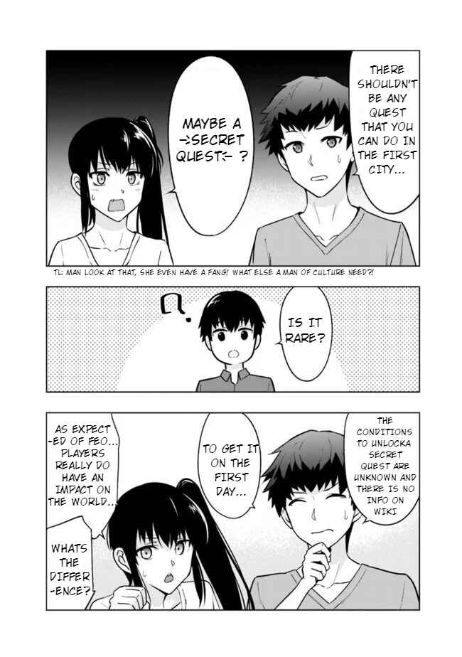 Page 5 Chapter 2.2 Solo Shinkan no VRMMO Boukenki