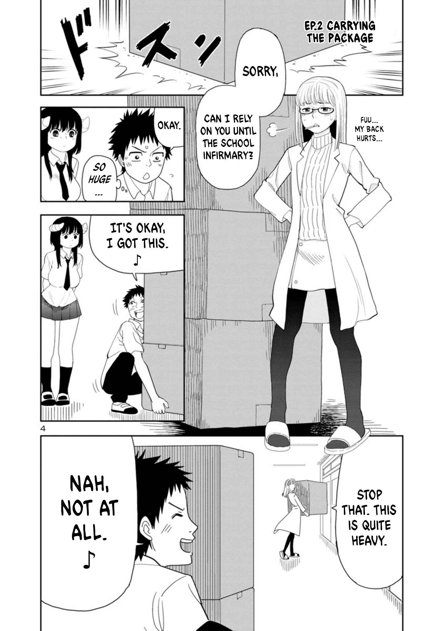 Page 4 Chapter 8 Mino-san no Sore, Sawattemo Ii?
