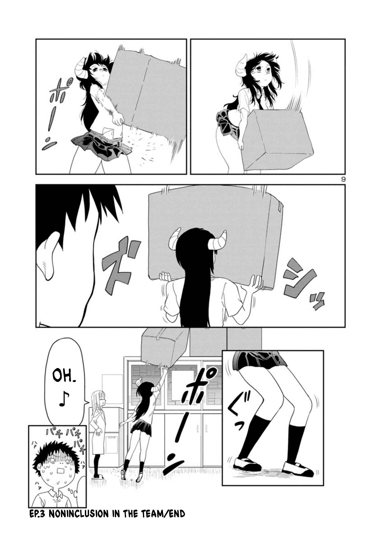 Page 9 Chapter 8 Mino-san no Sore, Sawattemo Ii?