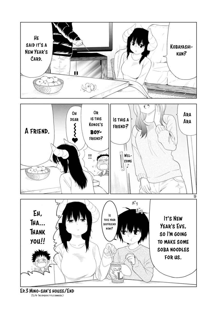 Page 9 Chapter 32 Mino-san no Sore, Sawattemo Ii?