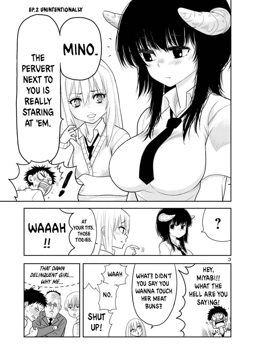 Page 3 Chapter 2 Mino-san no Sore, Sawattemo Ii?