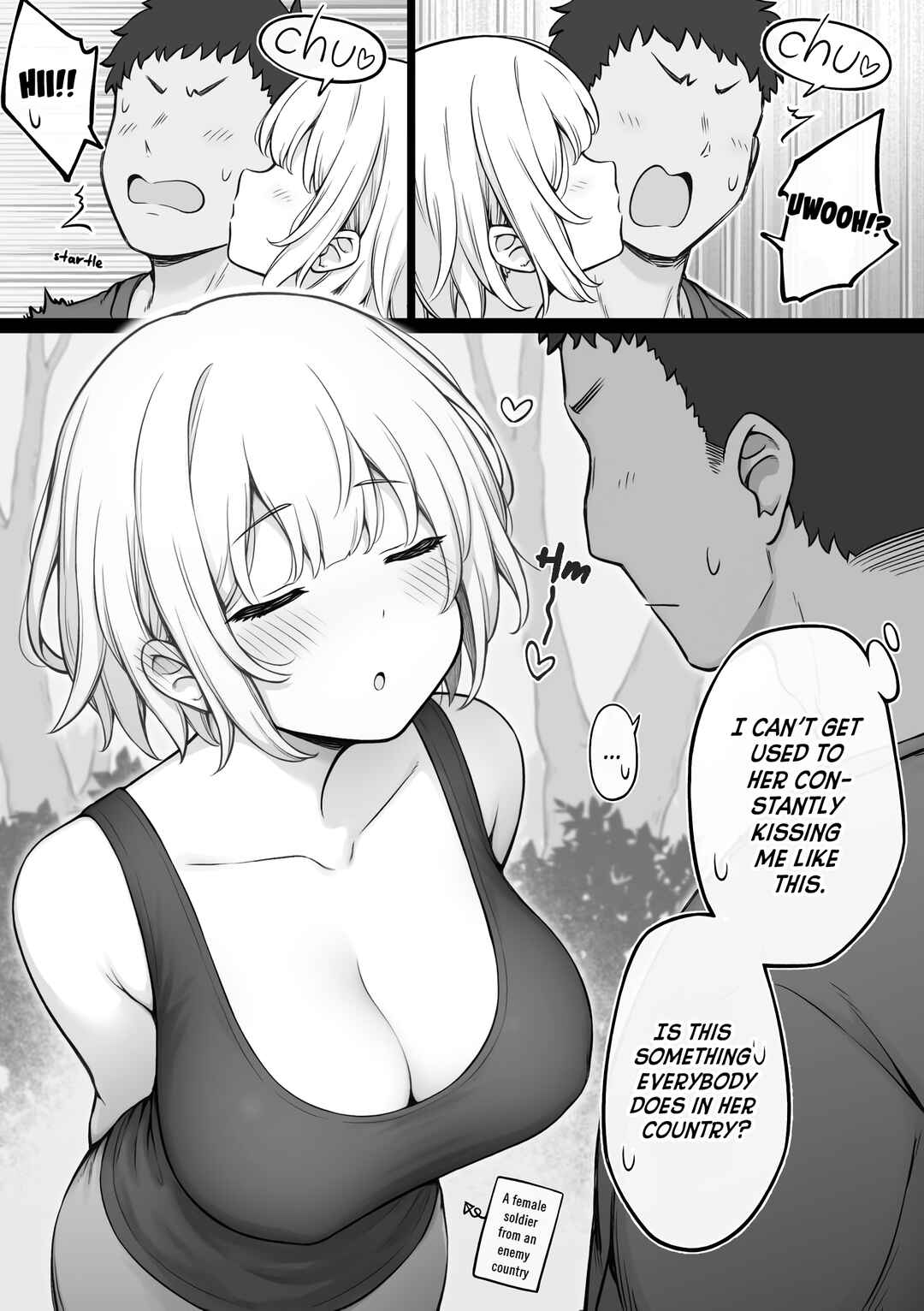 Page 1 Chapter 9 Life on a Deserted Island with an Enemy Female Soldier