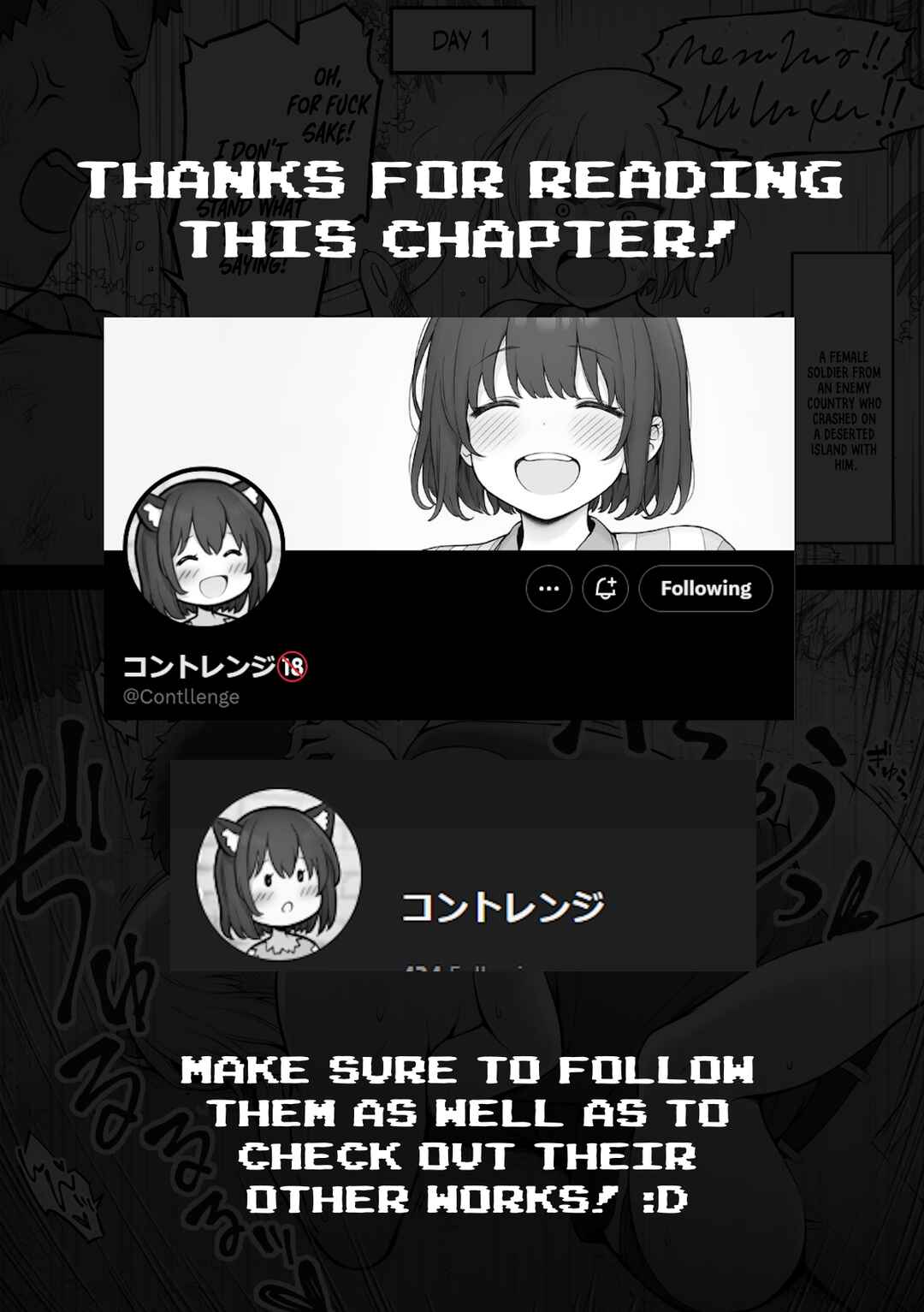 Page 2 Chapter 6 Life on a Deserted Island with an Enemy Female Soldier