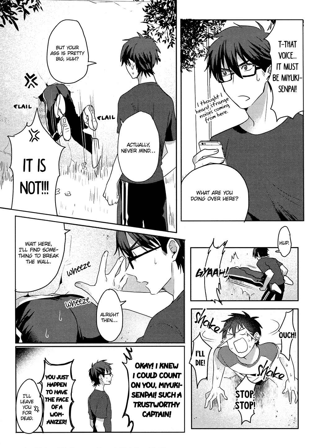 Page 8 Chapter Unknown_2b82 Diamond no Ace - Sawamura Eijuns Unfortunate Day (Doujinshi)