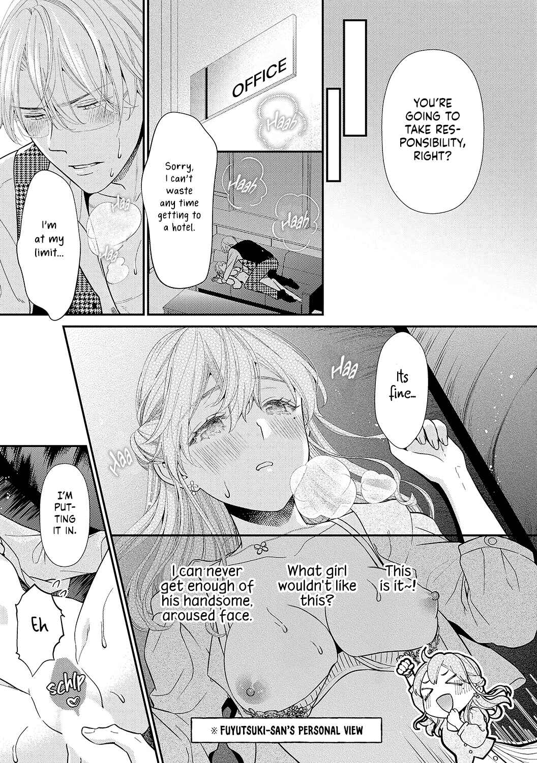 Page 14 Chapter 5.5 Ecchi Shitai to Itte Kure - Seijin (?) Buchou to Junshin (?) OL