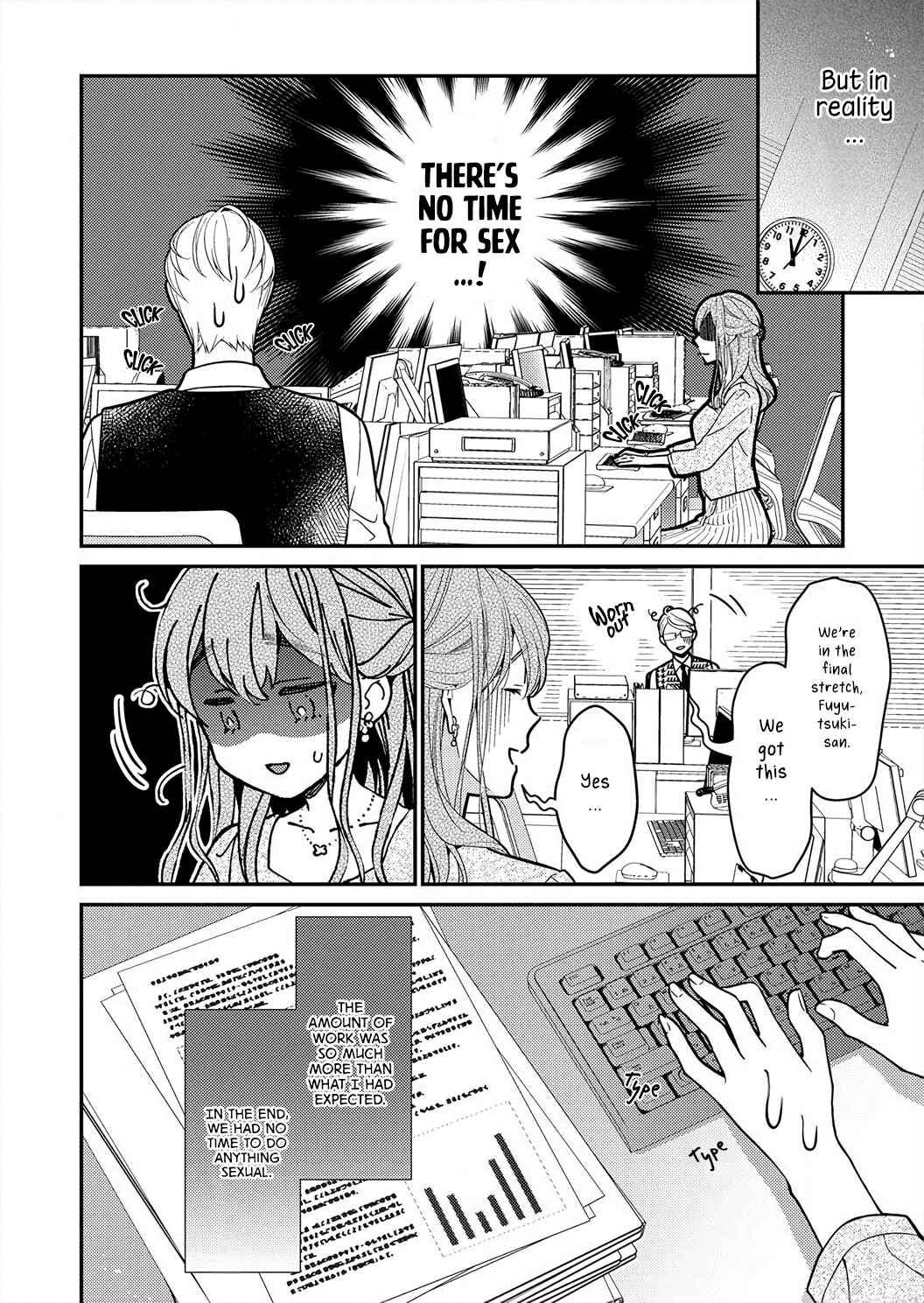 Page 19 Chapter 4 Ecchi Shitai to Itte Kure - Seijin (?) Buchou to Junshin (?) OL